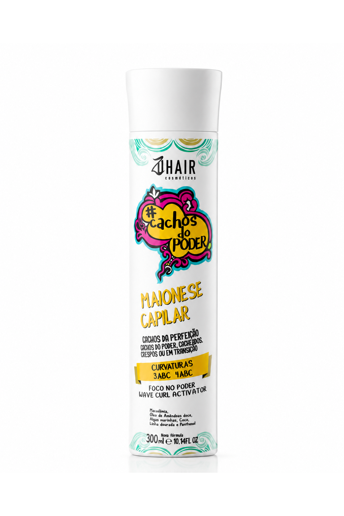 Maionese Capilar ZuHair Ativa Cachos - 300ml