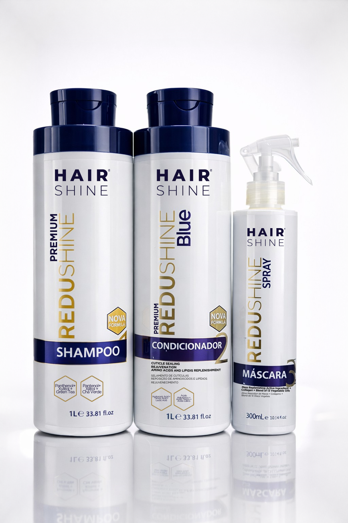 Kit Redushine Blue Premium Nutrição Intensiva