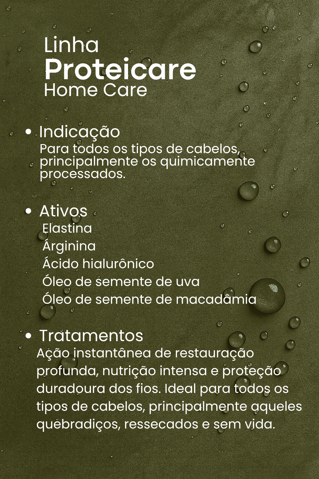 Kit Proteicare Cuidados Diários