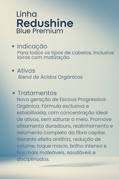 Kit Redushine Blue Premium Nutrição Intensiva