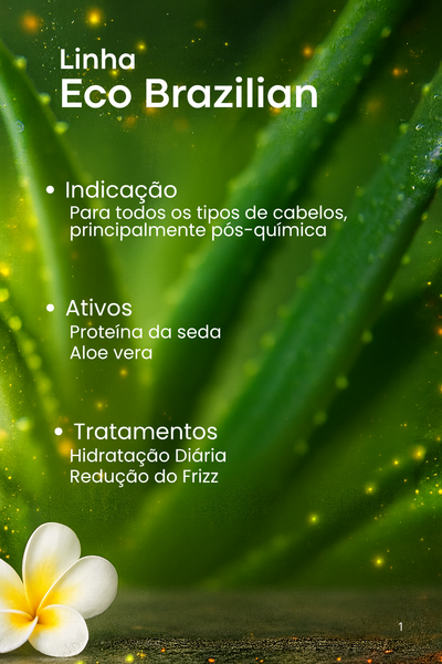 Kit Eco Brazilian Proteina Cuidados Diários