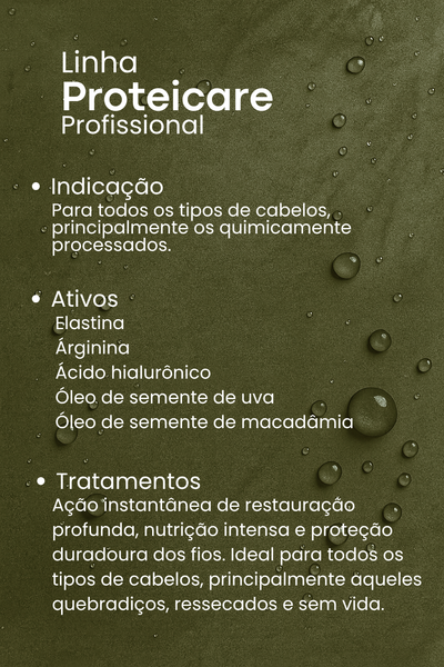 Kit Proteicare Hidratação Profissional