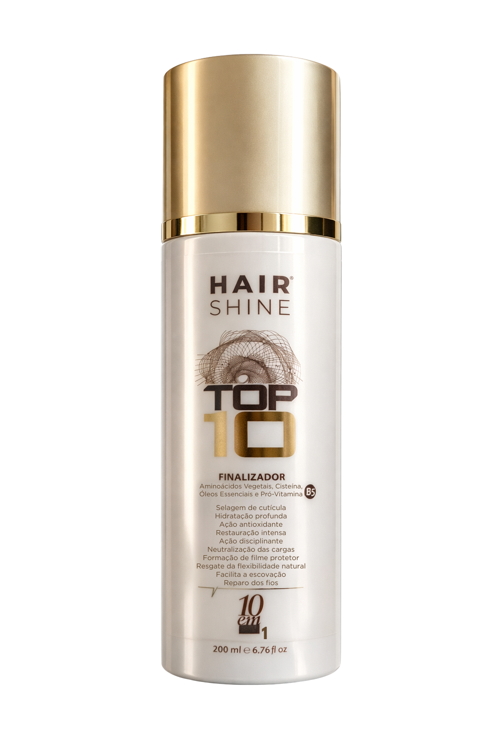 Finalizador Hair Shine Top 10- 200ml