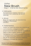 STEP 1 - Creme de Alisamento New Brush- Alisamento e Relaxamento Profissional 250g