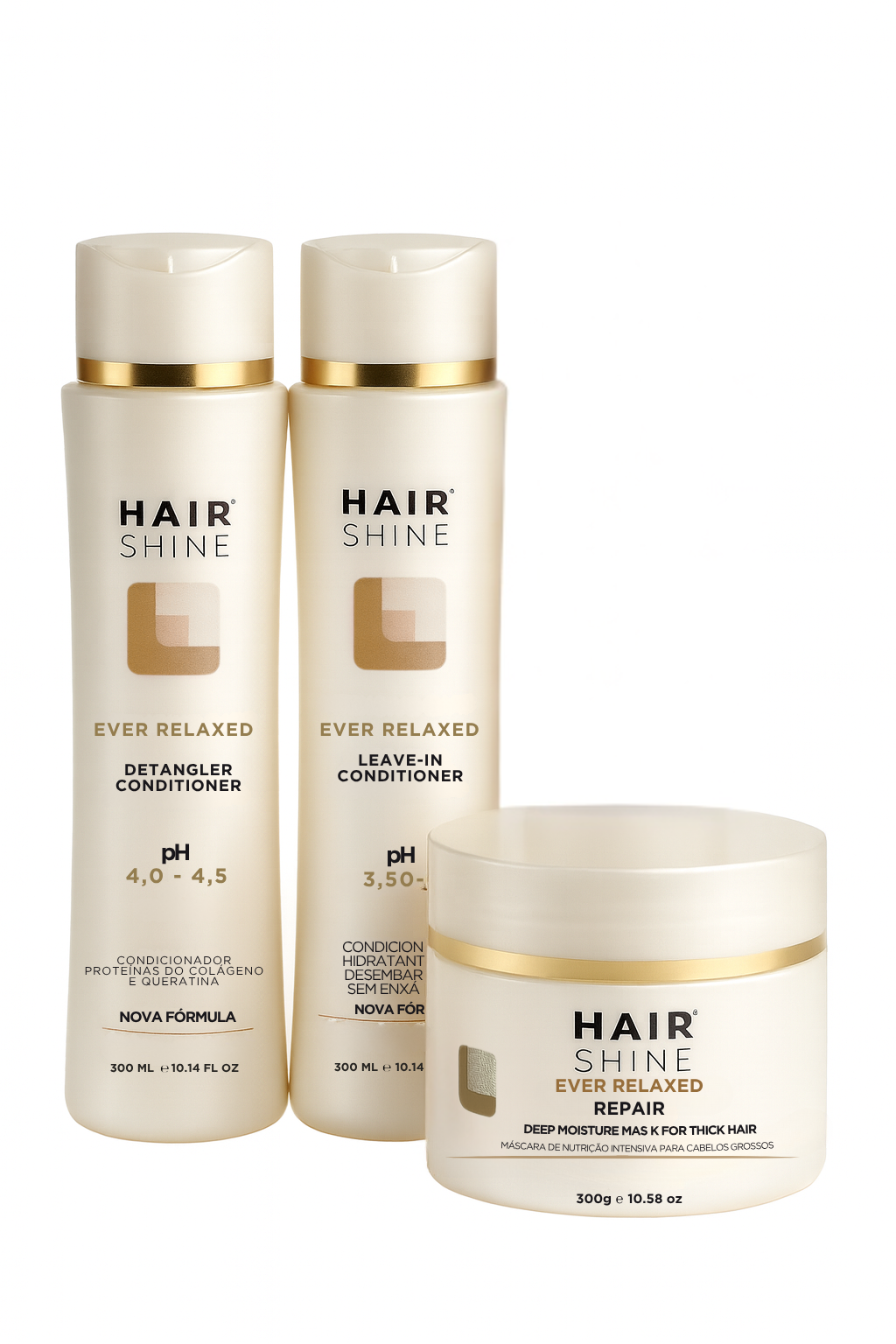 Kit Ever Relaxed | Máscara + Condicionador + Leave