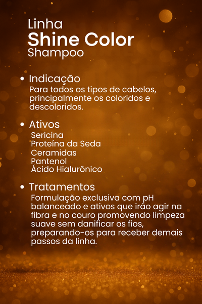 Shampoo Cuidados Diários 300ml- Shine Color