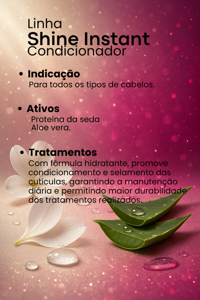 Condicionador de Recuperação Imediata 300ml - Shine Instant