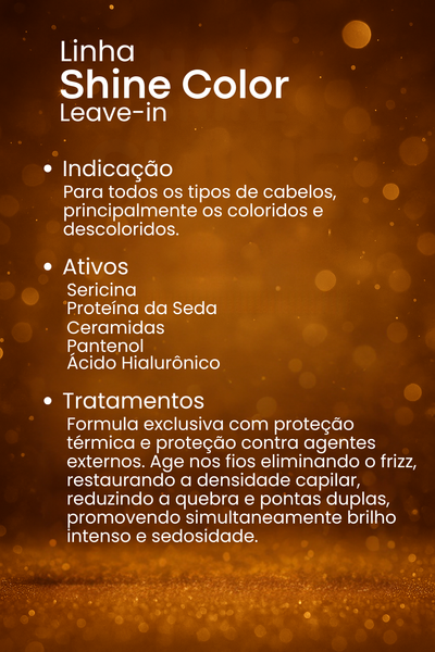 Leave-In Cuidados Diários 300ml- Shine Color