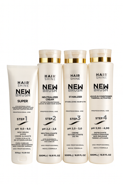 Kit New Brush - Alisamento e Relaxamento Profissional