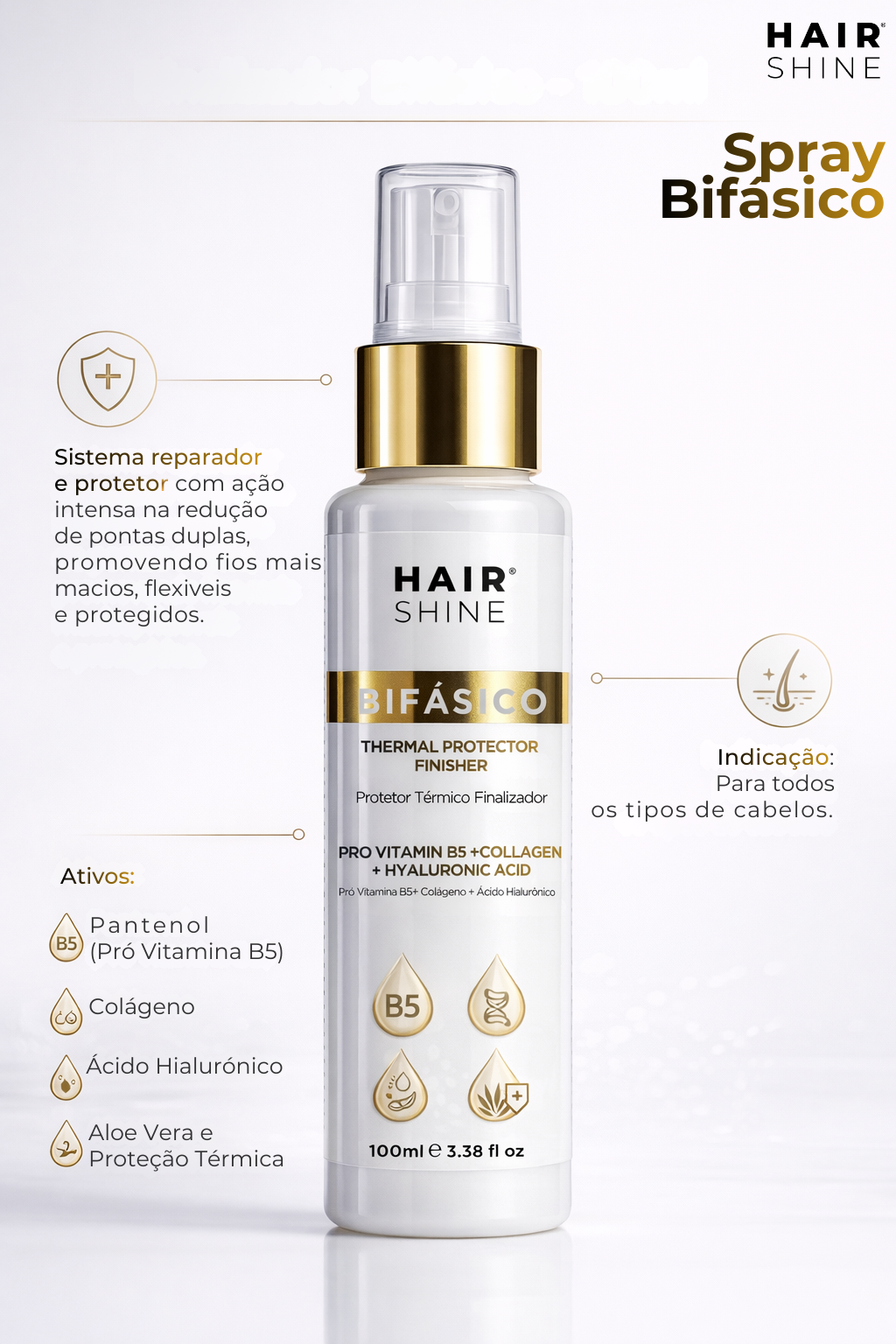 Finalizador Spray Bifásico- 100ml