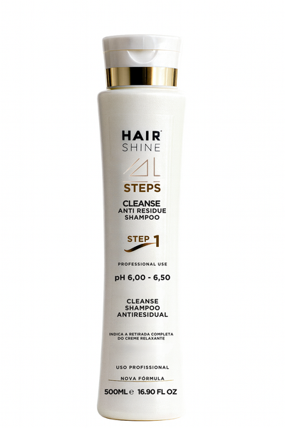 STEP 1 - Shampoo Cleanse Anti Residual Foursteps Reestruturação Profissional 500ml
