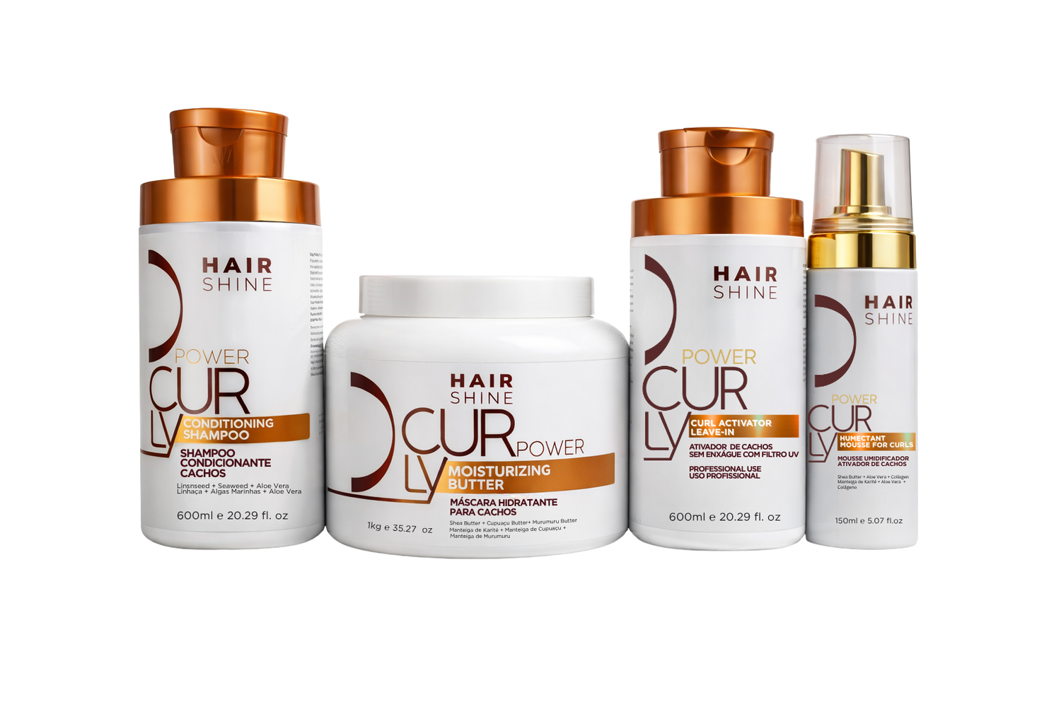Kit Cachos Power Curly- Cabelos Cacheados
