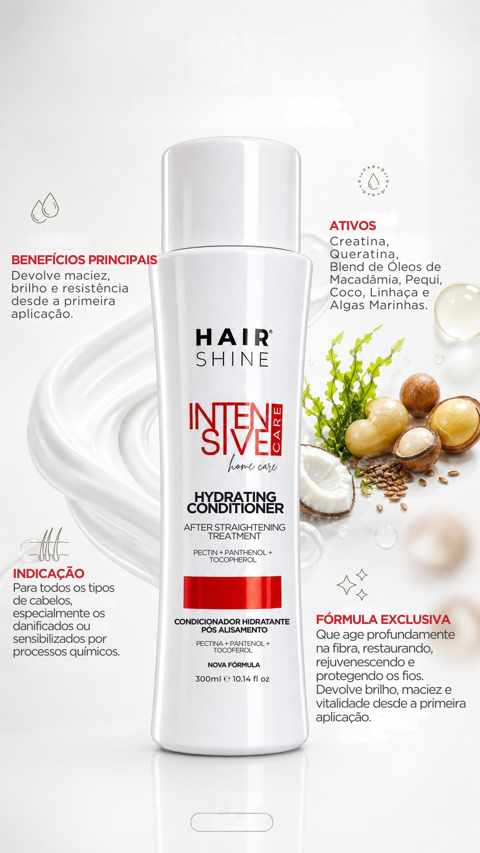 STEP 2 - Condicionador Hidratante Intensive Care 300ml