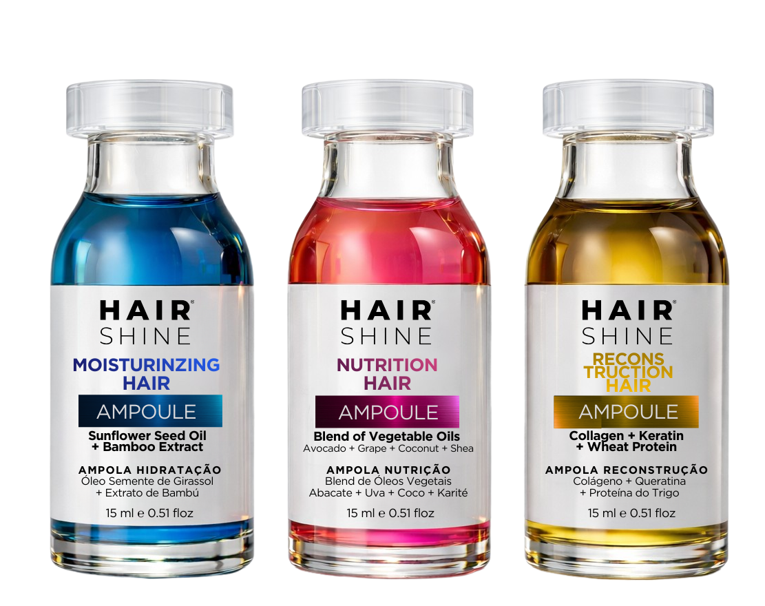 Cronograma Capilar- Hidratação | Nutrição | Reconstrução- 15ml