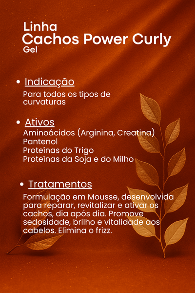 Gel para Cachos 600g- Power Curly