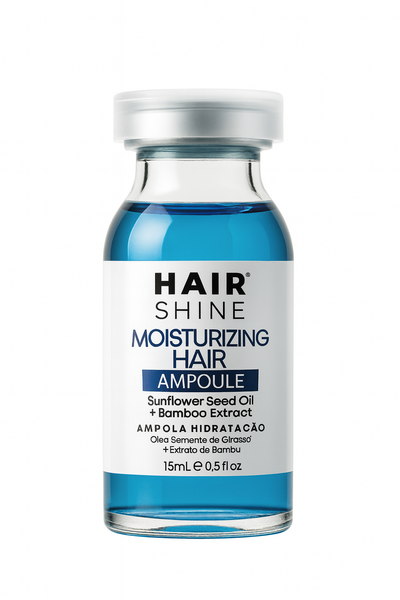 Kit Hair Shine Ampola Hidratação 15ml- 6 Uni.