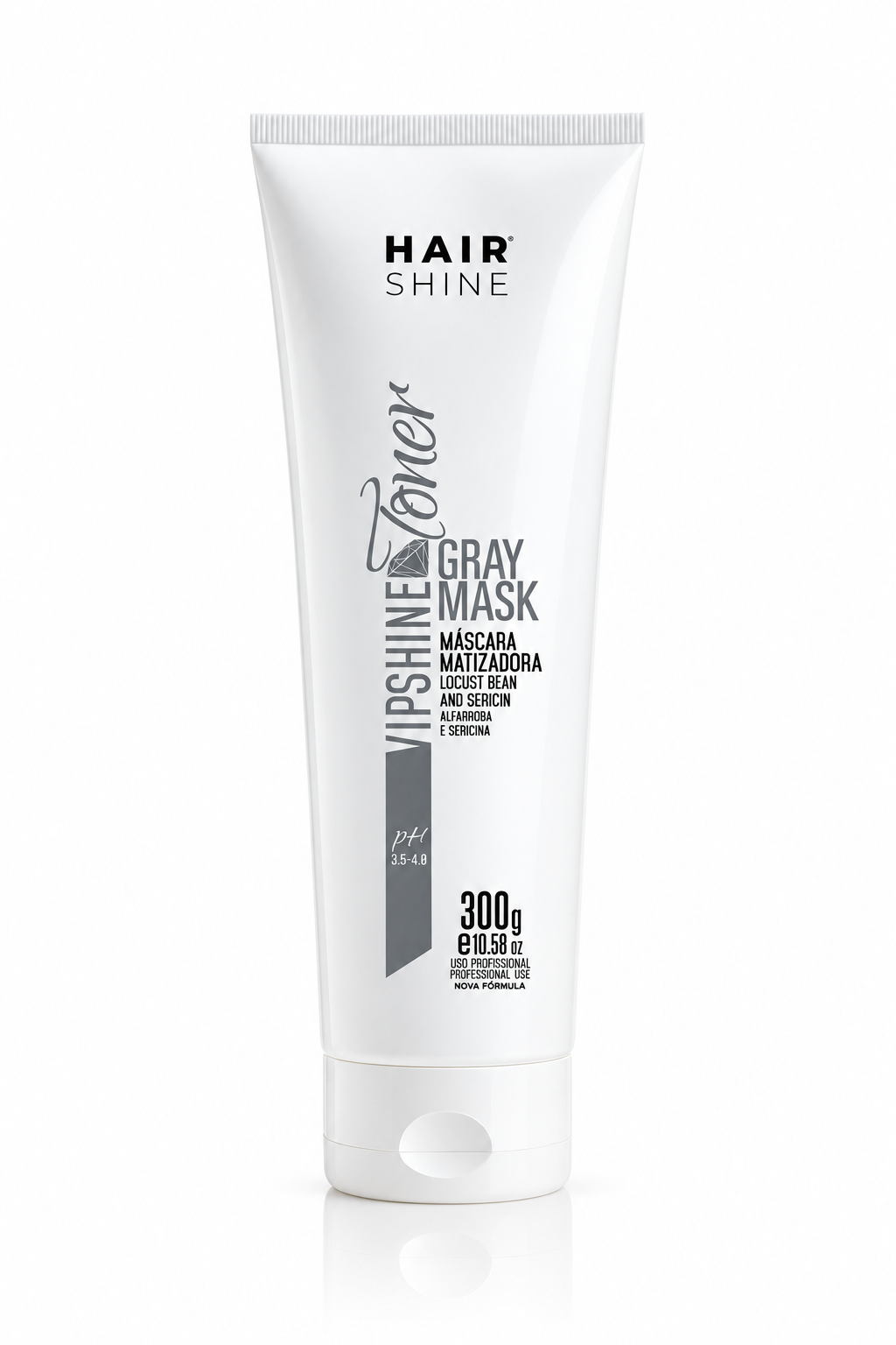 Máscara Matizadora Vip Shine Toner Gray - 300g