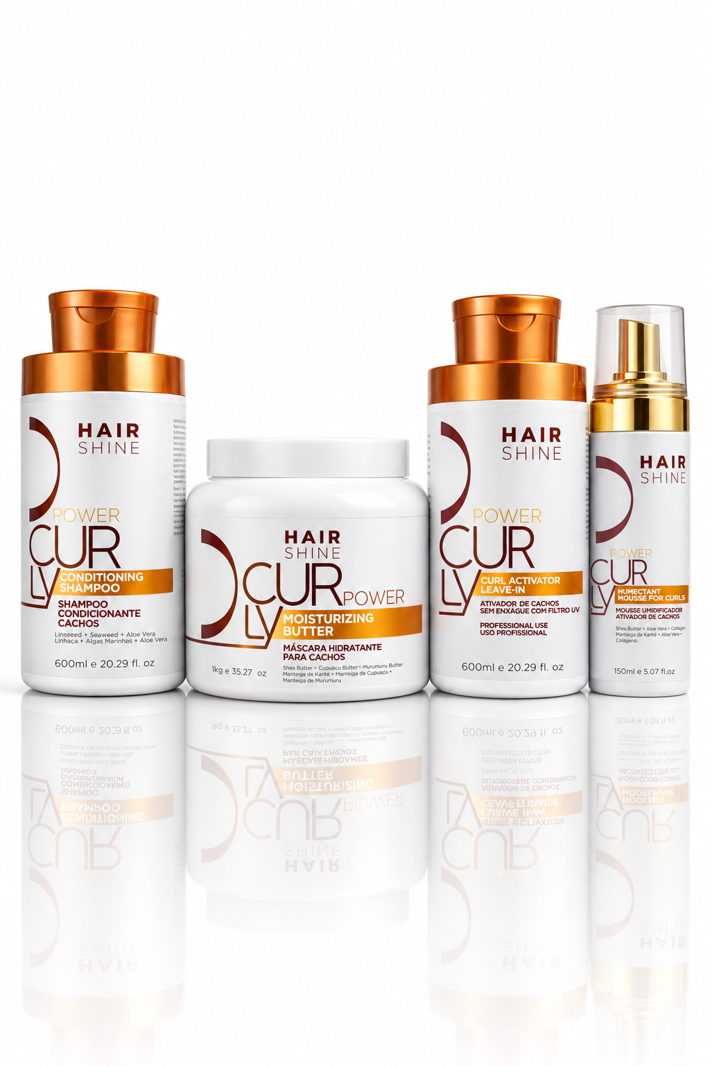 Kit Cachos Power Curly- Cabelos Cacheados