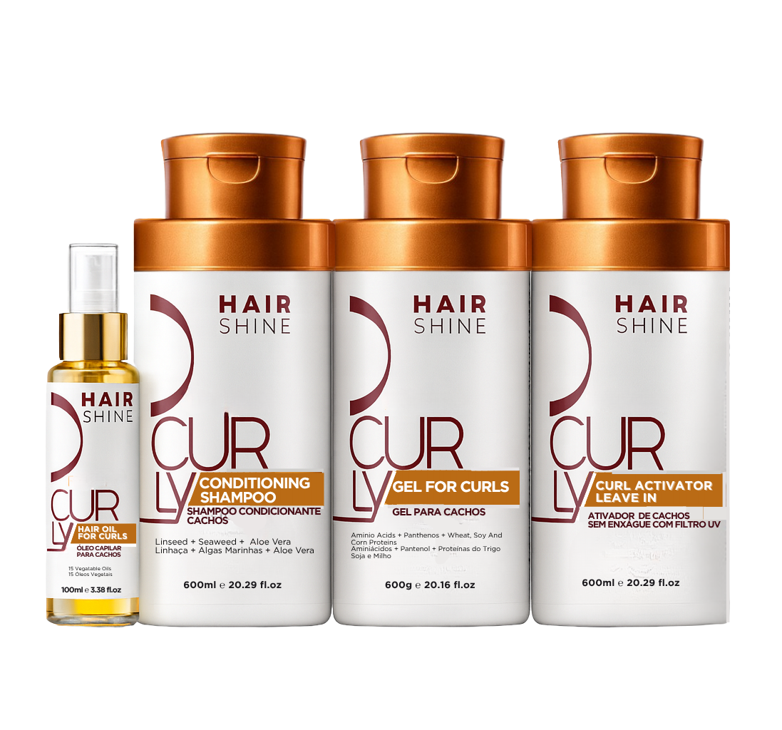 Kit Cachos Power Curly- Cabelos Cacheados