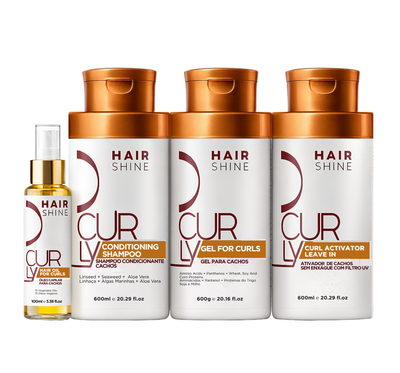 Kit Cachos Power Curly- Cabelos Cacheados