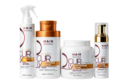 Kit Cachos Power Curly- Cabelos ondulados