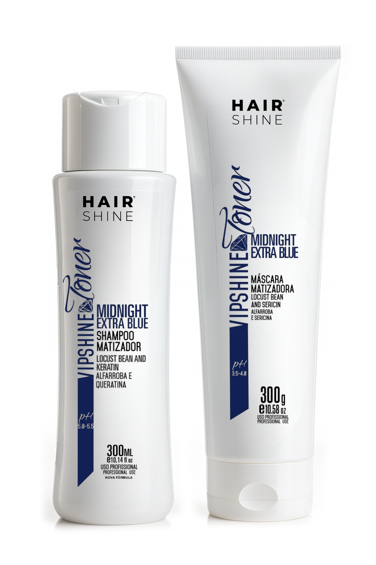 Kit Vip Shine Toner Midnight Extra Blue