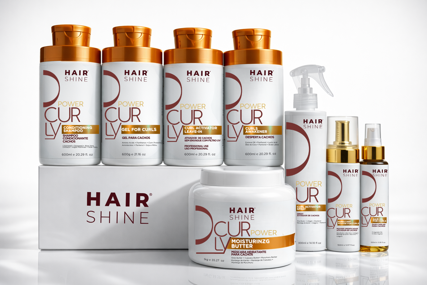 Kit Linha Cachos Power Curly