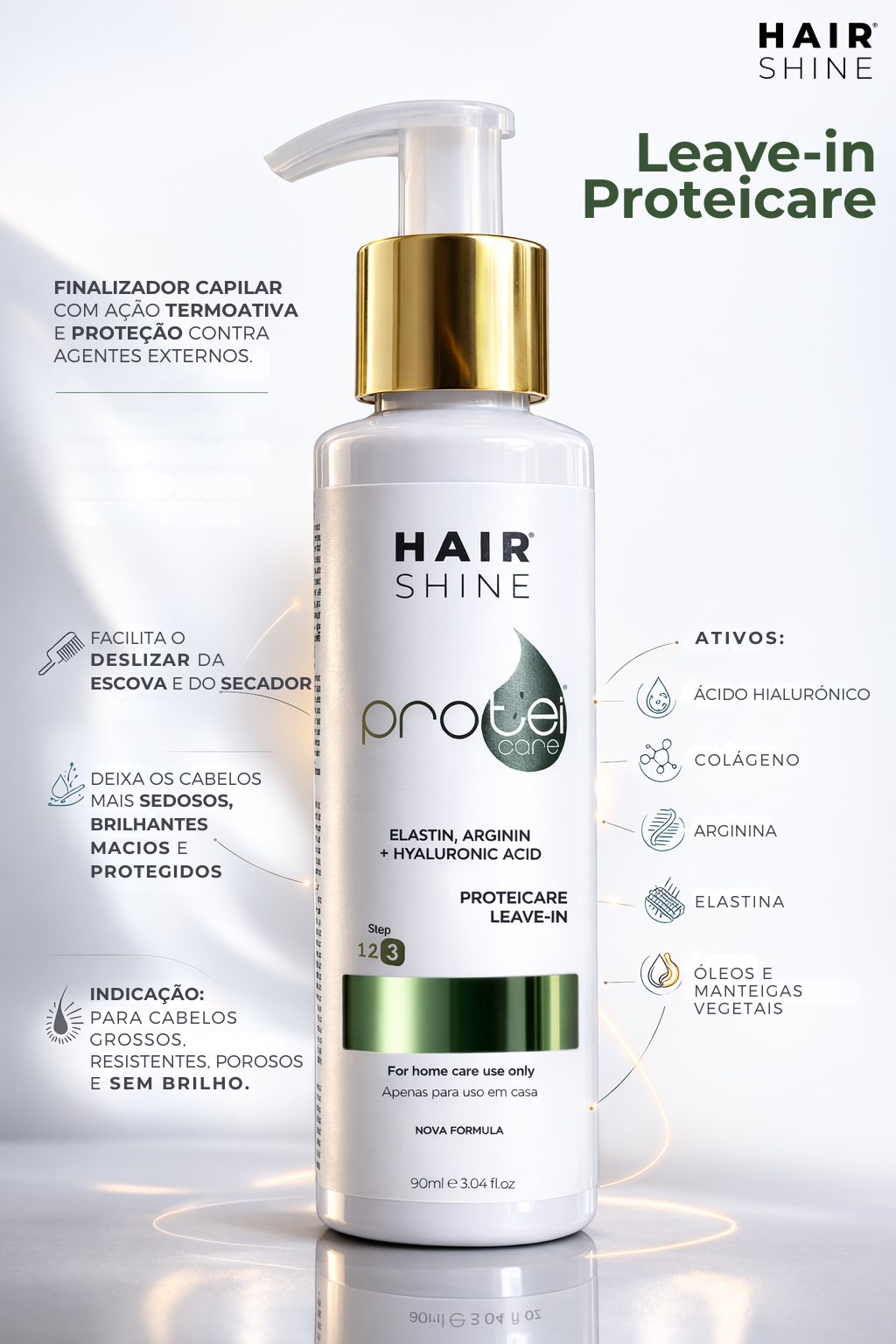 Leave-In Proteicare Hidratação - 90ml