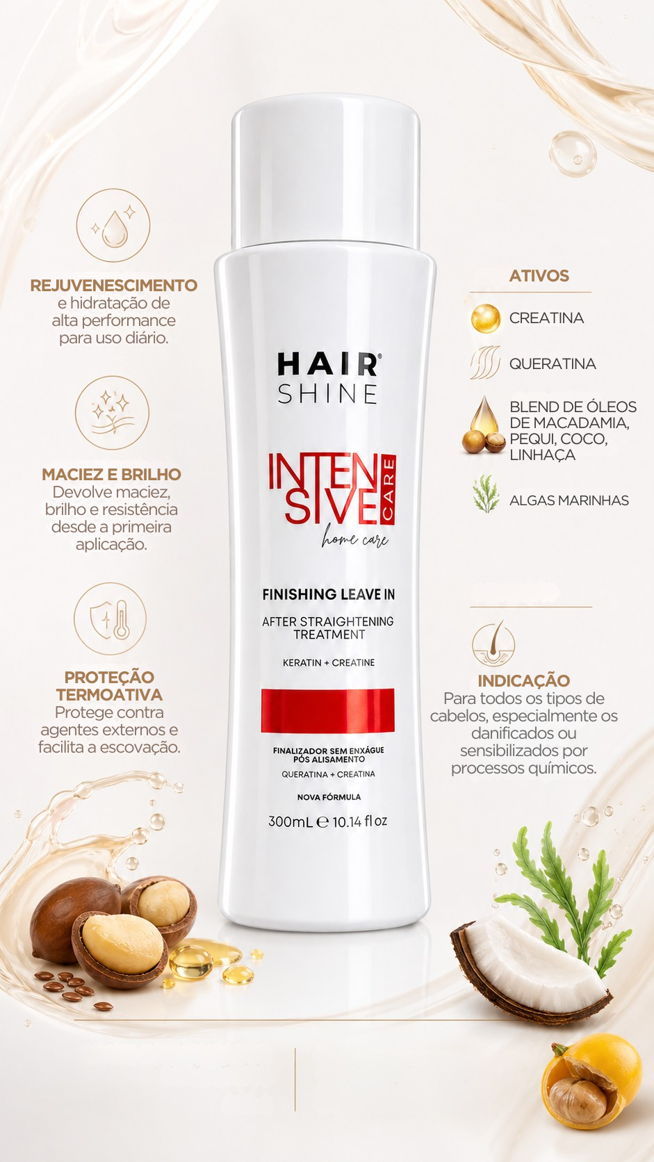 STEP 4 - Leave-in Finalizador Intensive Care - 300ml