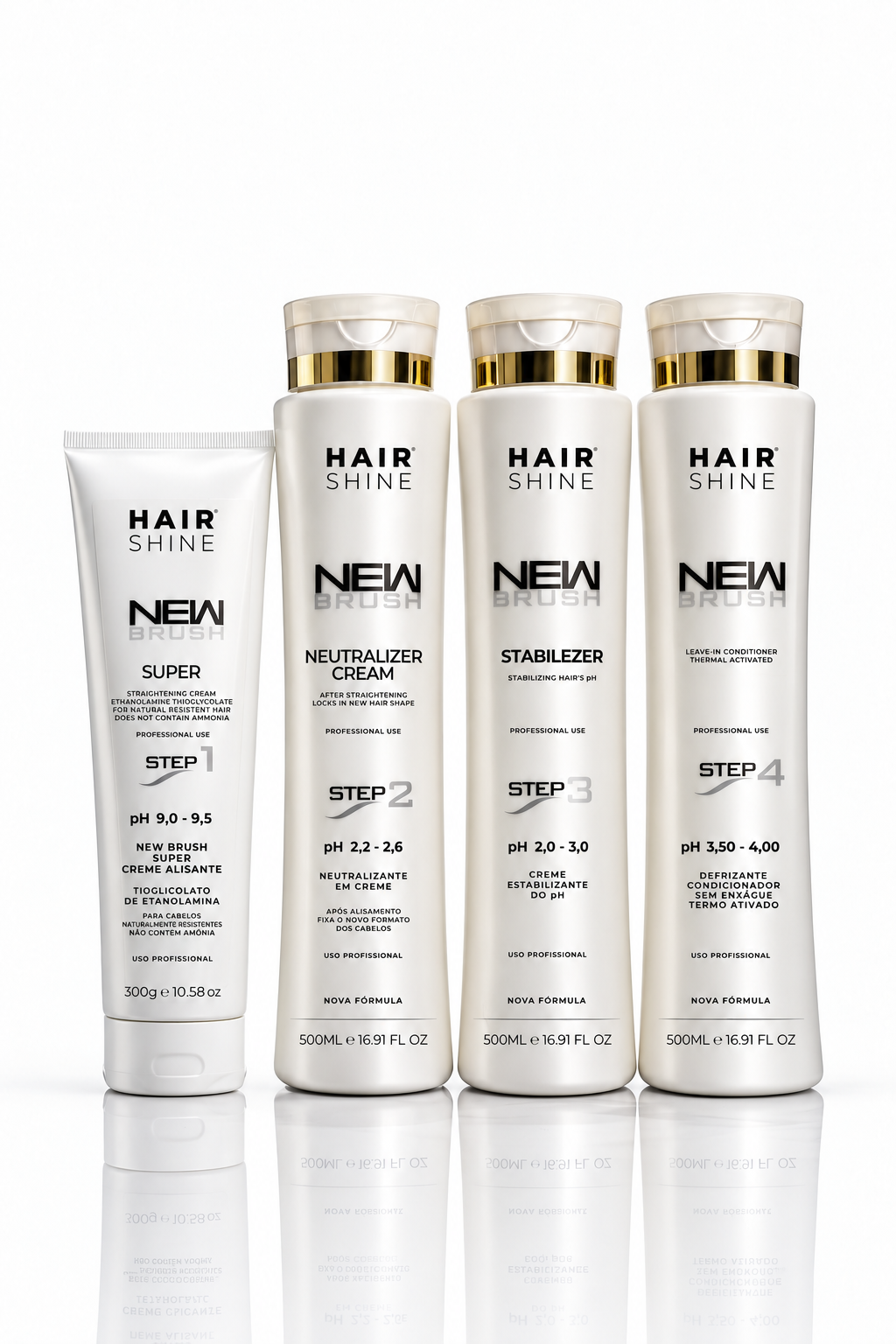 Kit New Brush - Alisamento e Relaxamento Profissional