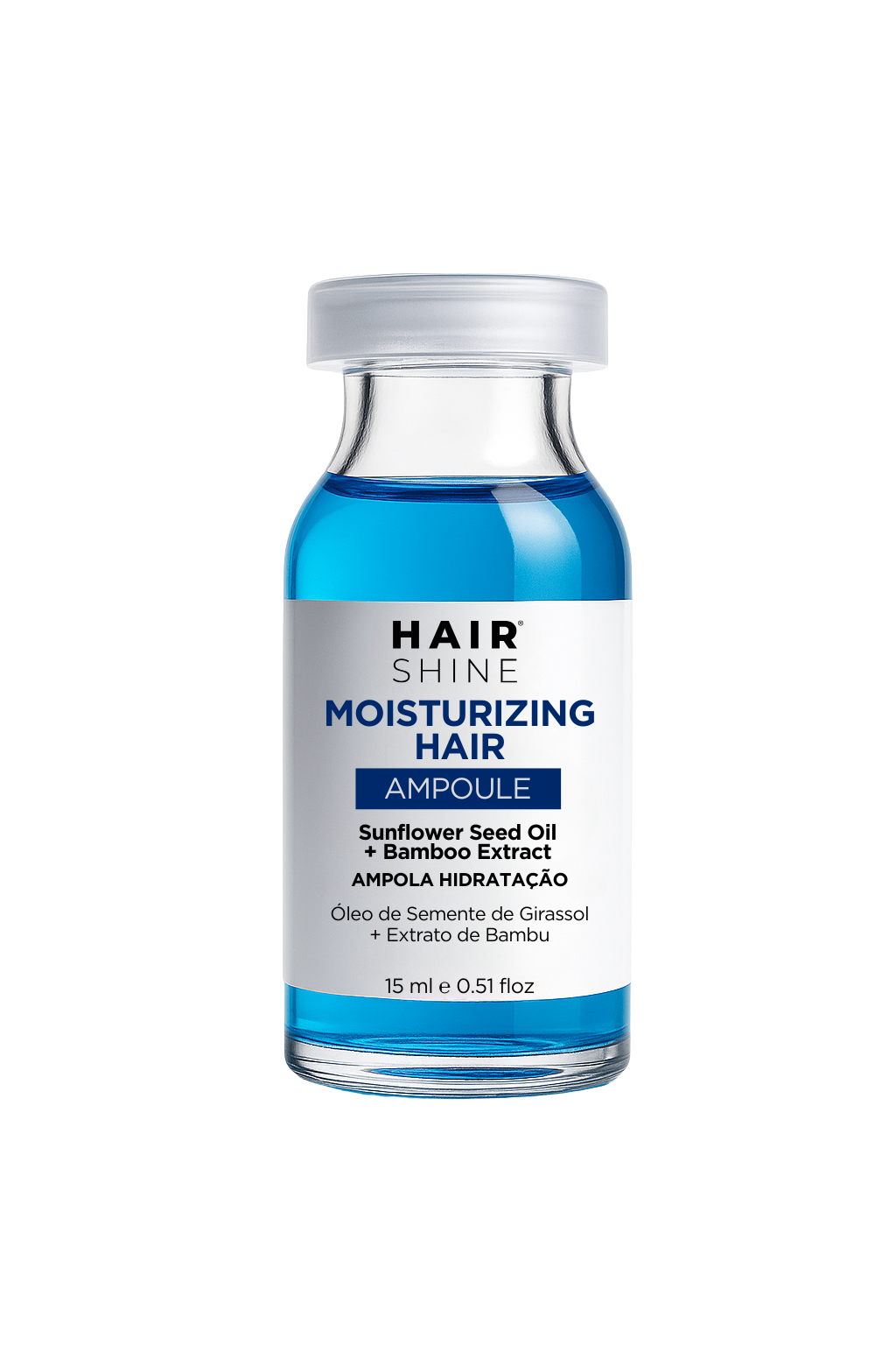 Kit Hair Shine Ampola Hidratação 15ml- 6 Uni.