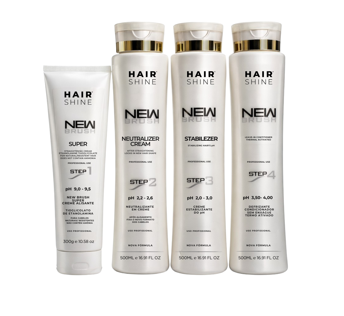 Kit New Brush - Alisamento e Relaxamento Profissional