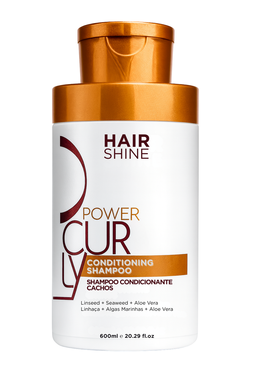 Shampoo Condicionante Cachos 600ml- Power Curly