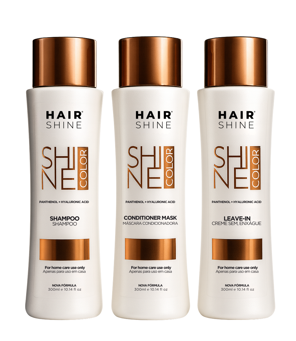 Kit Shine Color | Shampoo + Máscara + Condicionador