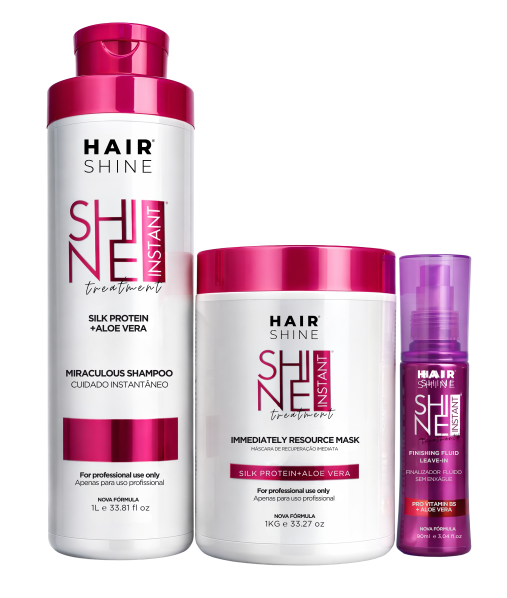 Kit Shine Instant Hidratação Profissional