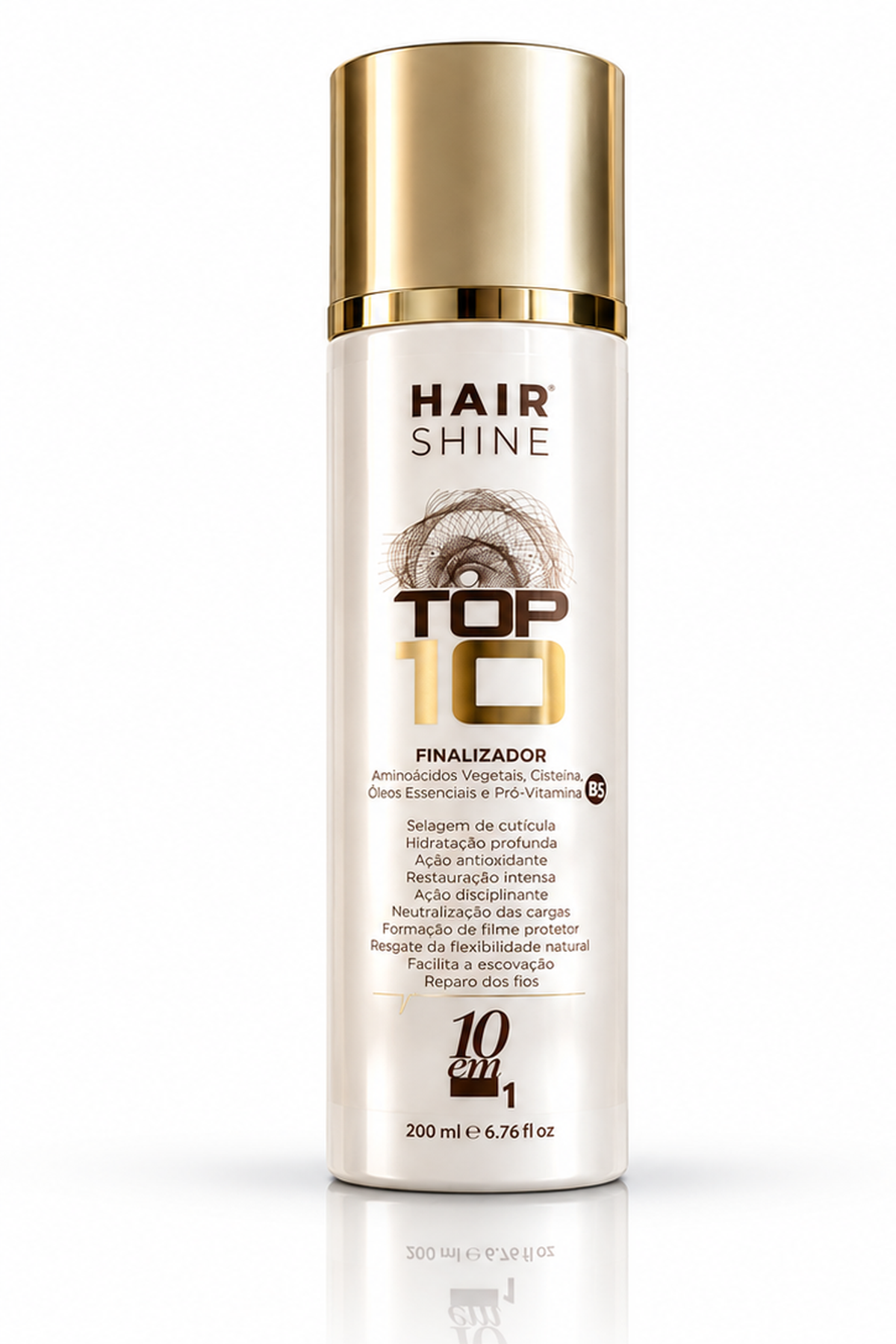 Finalizador Hair Shine Top 10- 200ml