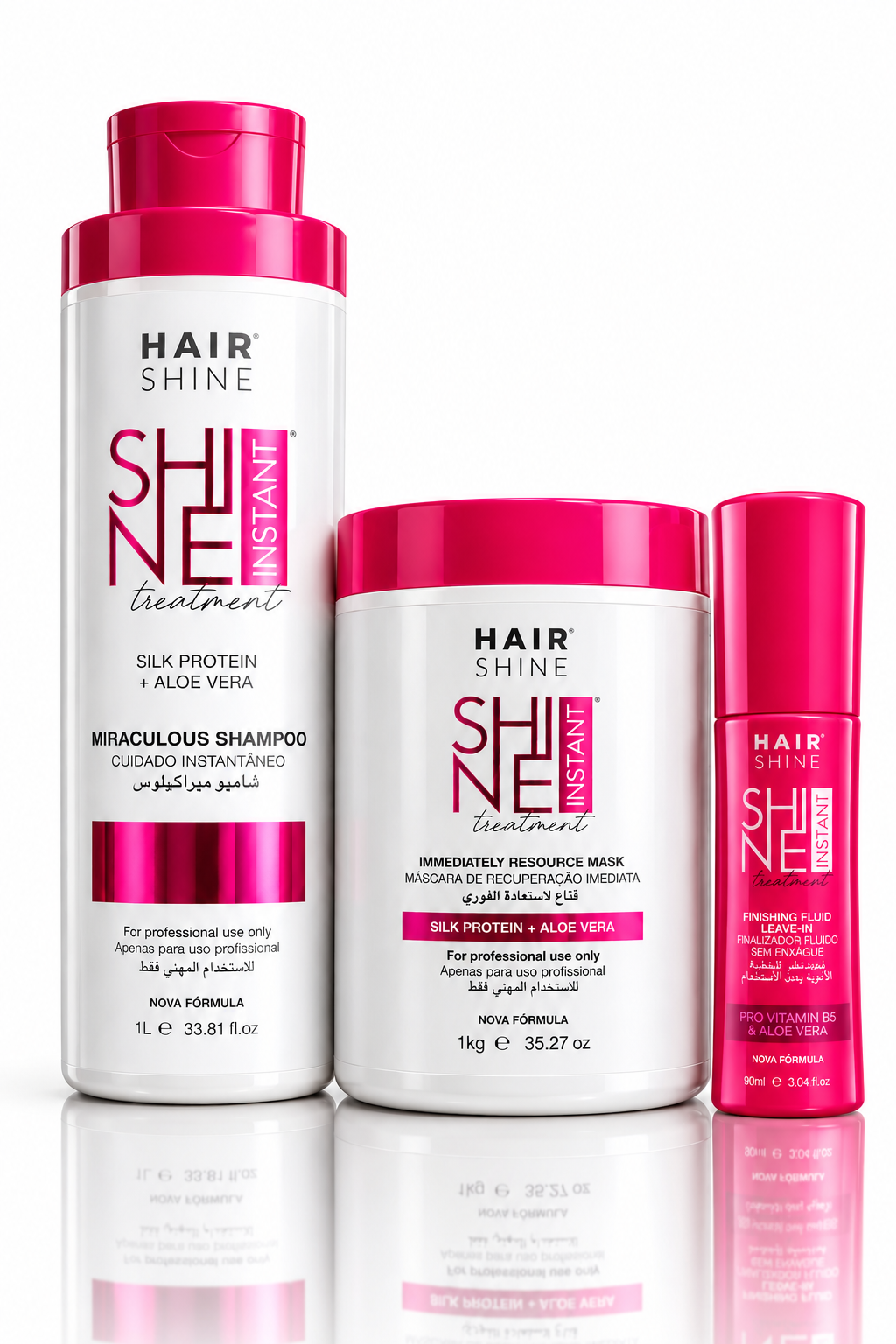 Kit Shine Instant Hidratação Profissional