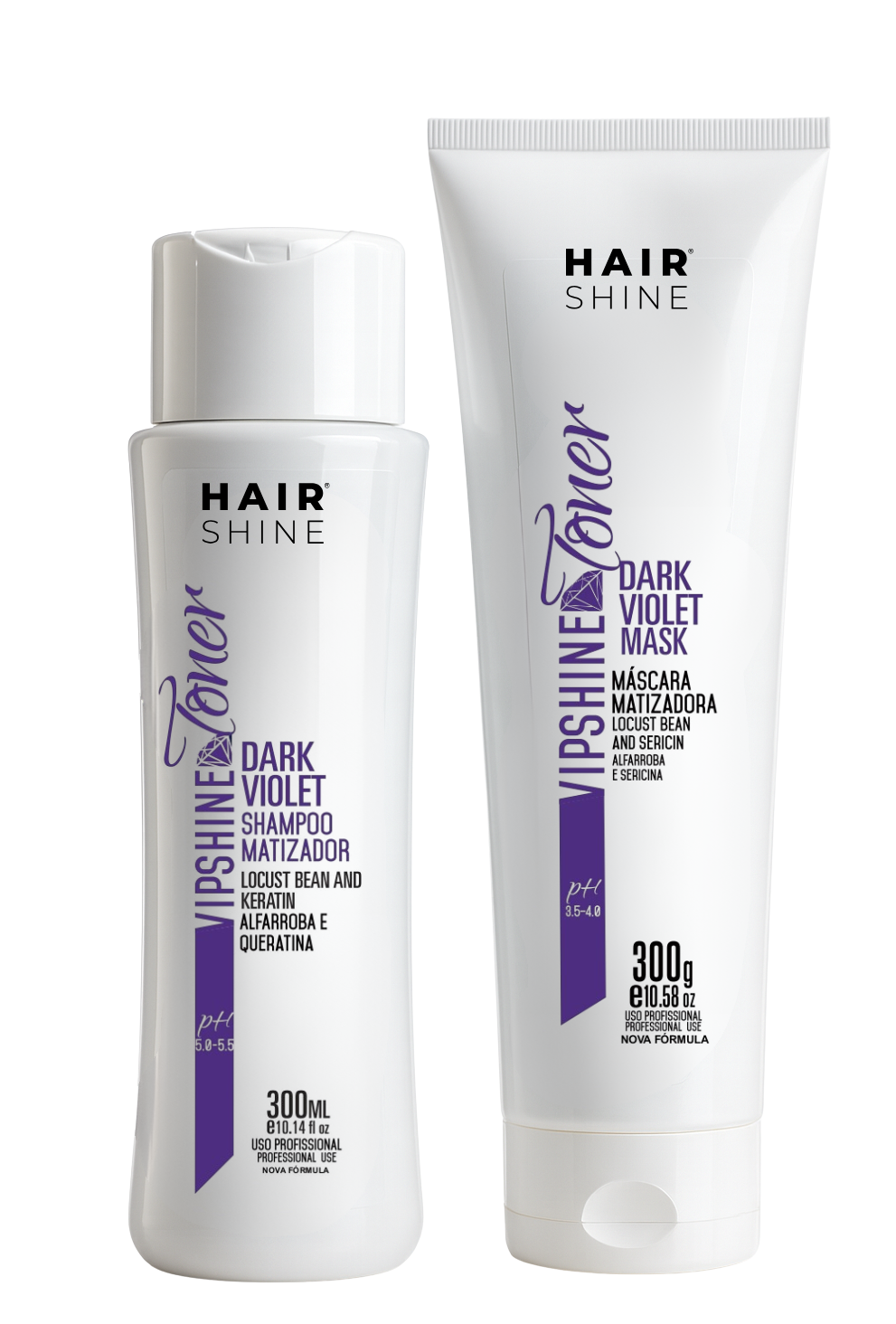 Kit Vip Shine Toner Dark Violet