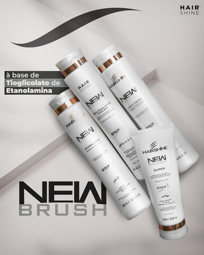 STEP 4 - Anti-Frizz New Brush Alisamento e Relaxamento Profissional 500ml